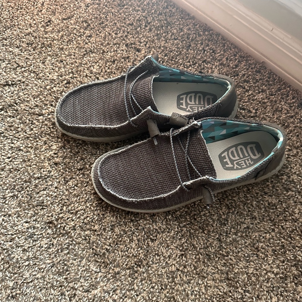 Hey Dude Wendy Shoes – Dark Gray Size 7
